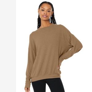 ALO SOHO PULLOVER - Gravel Heather
